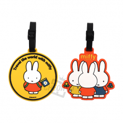Miffy Luggage Name Tag_Yellow