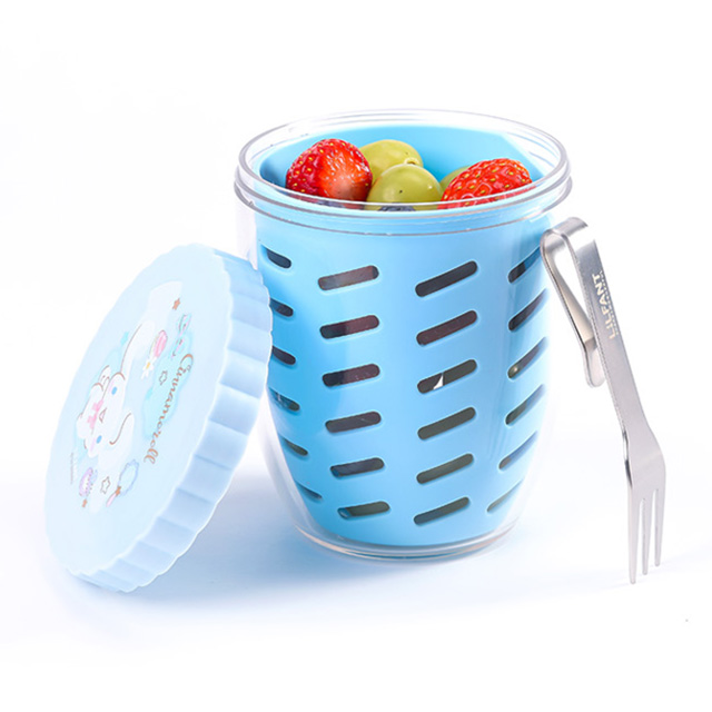 Cinnamoroll Fruits Lunch Box Stainless Steel Fork Set