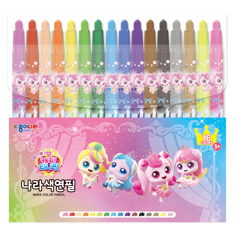 Princess Catch! Teenieping Nara Colored Pencil 16 Colors