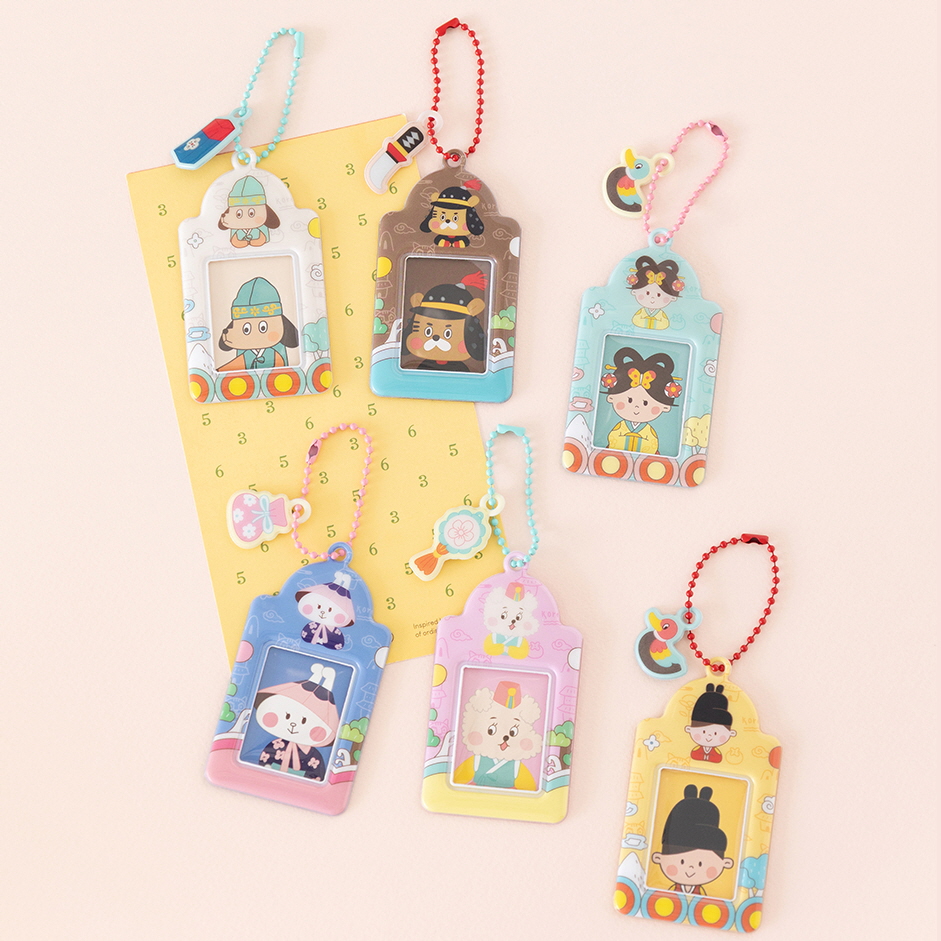 Hello Korea Mini Photo Keyring