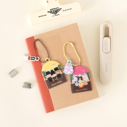 Hello Korea Mini Double Keyring