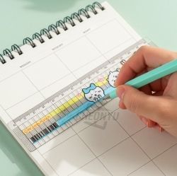 Chiikawa 15cm Grid Ruler, 40pcs