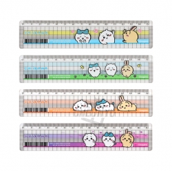 Chiikawa 15cm Grid Ruler, 40pcs
