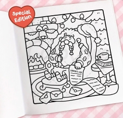 Coco Wyo Coloring Book - Cozy Christmas