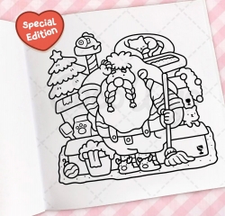 Coco Wyo Coloring Book - Cozy Christmas