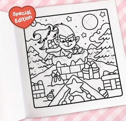 Coco Wyo Coloring Book - Cozy Christmas