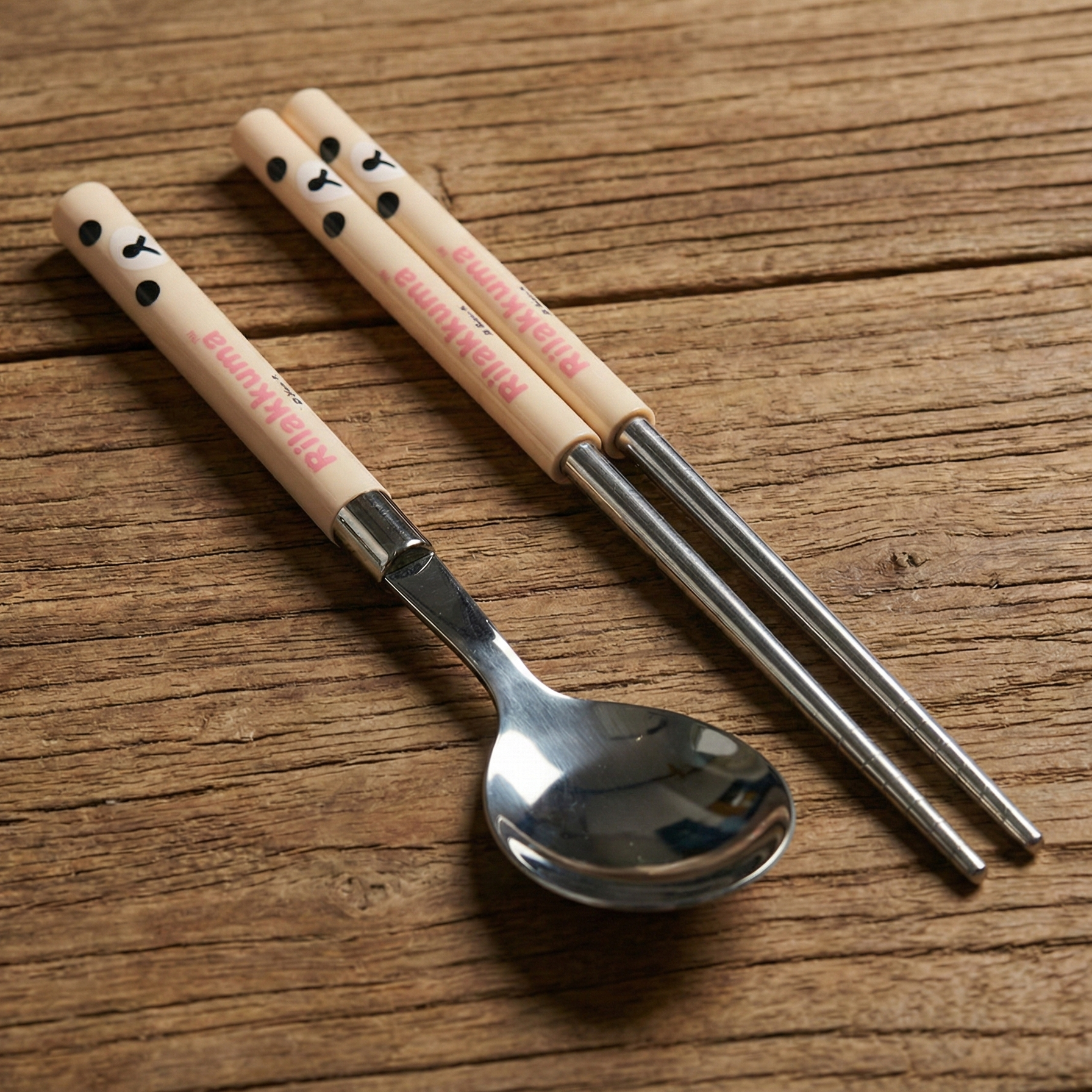 Korilakkuma Slim Cutlery Set (Face)
