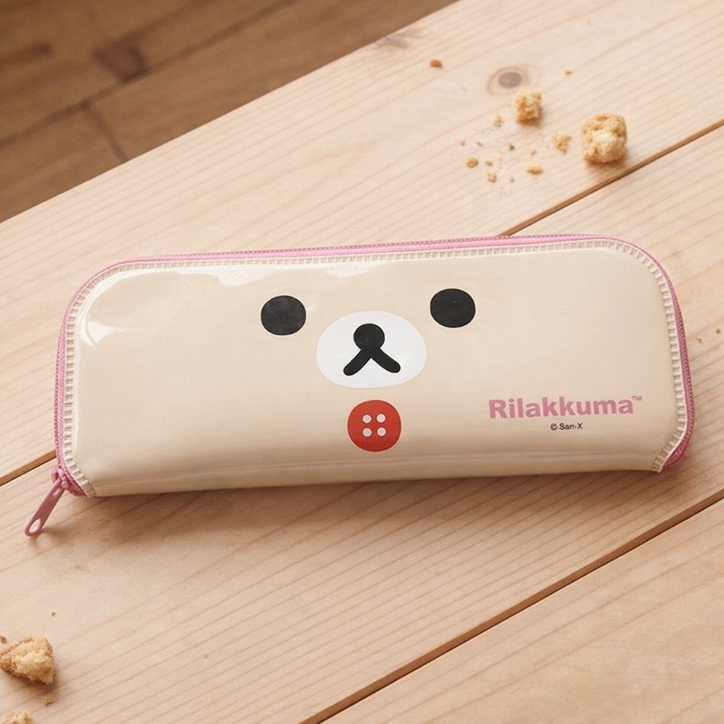 코리락쿠마 얼굴 멀티 케이스 (아이보리)