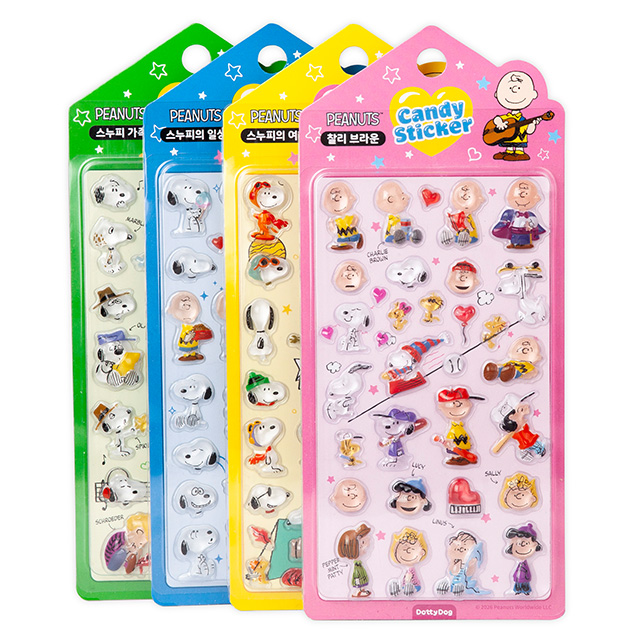 Snoopy Candy Sticker 16PCS