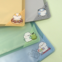 Oh!moknuni 20p Clear File, Random