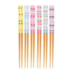 Sanrio Bamboo Chopsticks 6-Pack Set