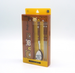 Rilakkuma New Slim Cutlery Case (Happy)