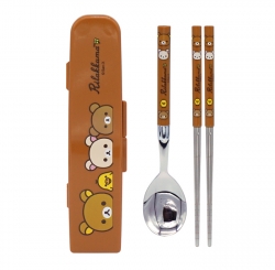 Rilakkuma New Slim Cutlery Case (Happy)