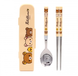 Korilakkuma New Slim Cutlery Case (Happy)