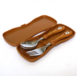 Rilakkuma New Spoon Fork Case (Face)