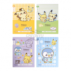 Pokémon Pokepeace School Communication Notebook, 10pcs, Random
