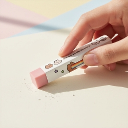 Teddy Bear Slim Eraser,40pcs