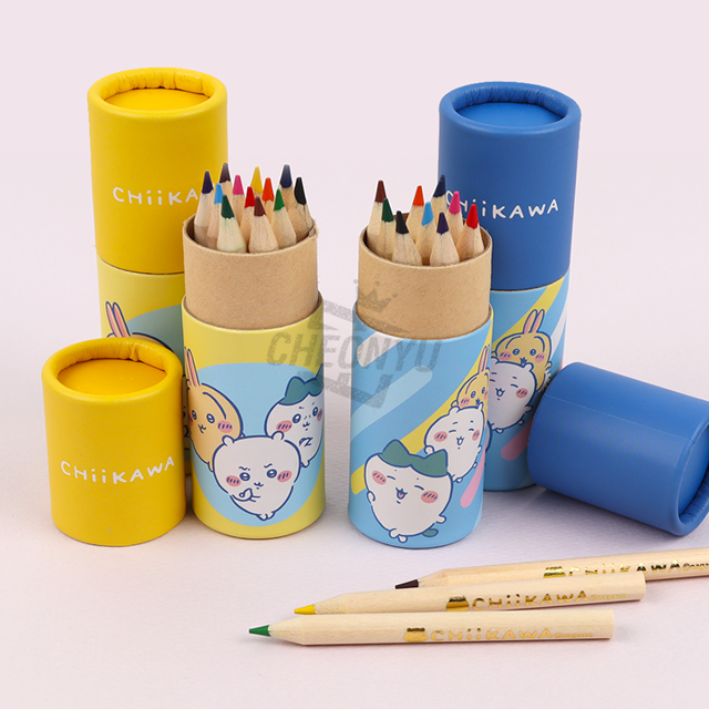 먼작귀 12색 미니 원목 색연필 (랜덤발송)