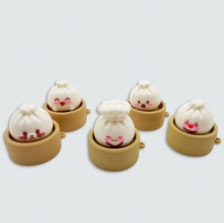 Dumpling Friends Click Keyring (Random)