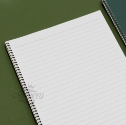 8mm Spring Notebook Simple 5ea, Random