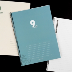 9mm Spring Notebook Simple 5ea, Random