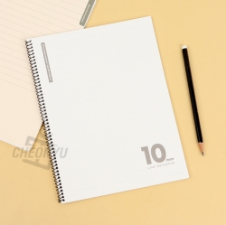 10mm Spring Notebook Simple 5ea, Random