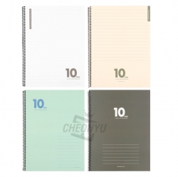 10mm Spring Notebook Simple 5ea, Random