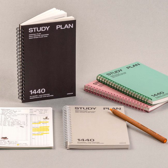 1440 스터디플래너 라이트 M (3개월 만년형)