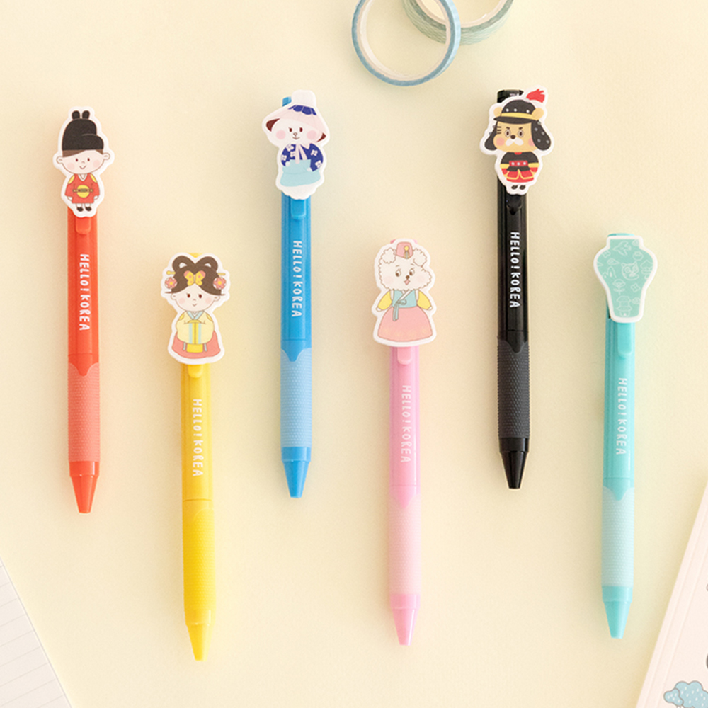 Hello Korea 3 color Gel Pen