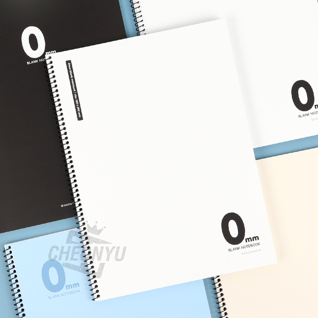0mm Spring Notebook Simple 5ea, Random