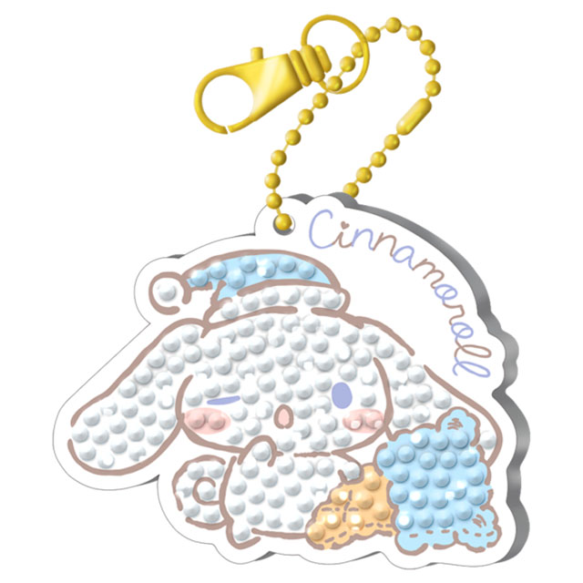 Sanrio y Cinnamoroll Diamond Painting Keyring