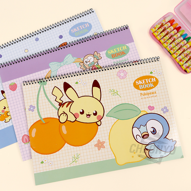 2000 POKEMON Sketch Book VER.2 5pcs, Random