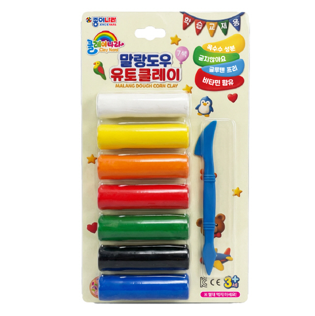 Malang Dough Corn Clay 7 Colors