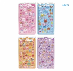 Bubble Bubble 3D Puffy Sticker Vol.3