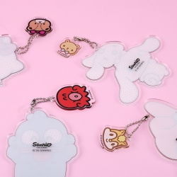 Sanrio Jewel Embroidery Keyring