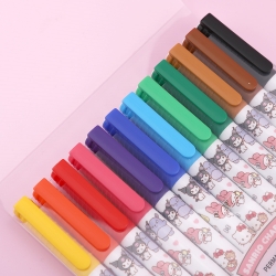 Sanrio Characters 12-Color Name Pen