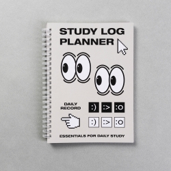 Study Log Planner 3month