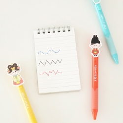 Hello Korea 3 color Gel Pen