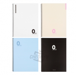 0mm Spring Notebook Simple 5ea, Random