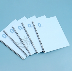 0mm Spring Notebook Simple 5ea, Random