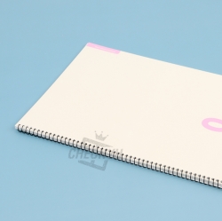 0mm Spring Notebook Simple 5ea, Random