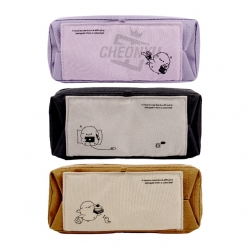 Long-tailed Tit Too Flat Keyring Pencil Pouch, Random