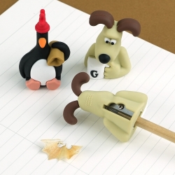 Wallace & Gromit Figure Pencil Sharpener, Random