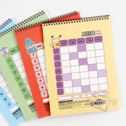 Pokepeace Comprehensive Notebook, Single, Random