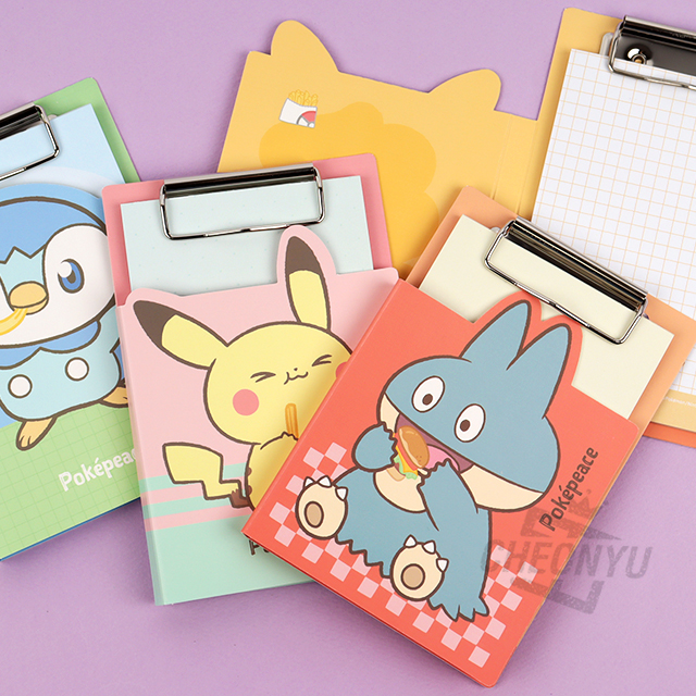 POKEMON Clip Board Memo, Random