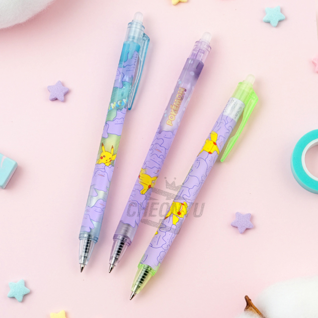 POKEMON Ditto transformed into Pikachu and erasing ballpoint pen, 36pcs