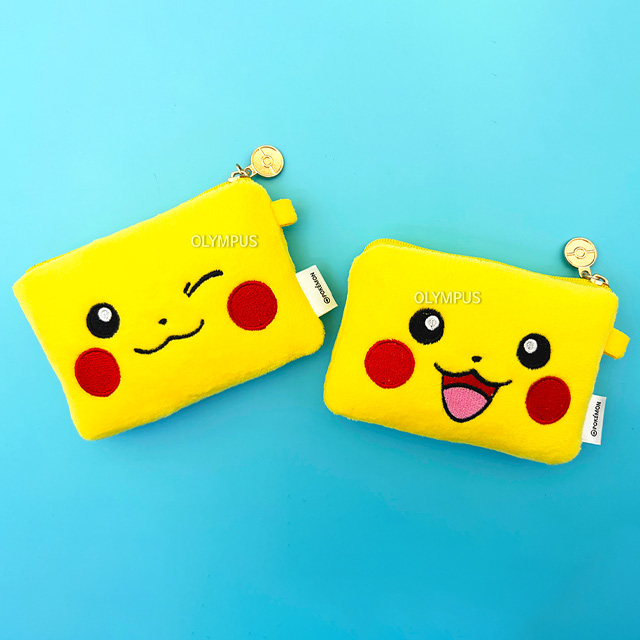 Pikachu Face Square Pouch, Random