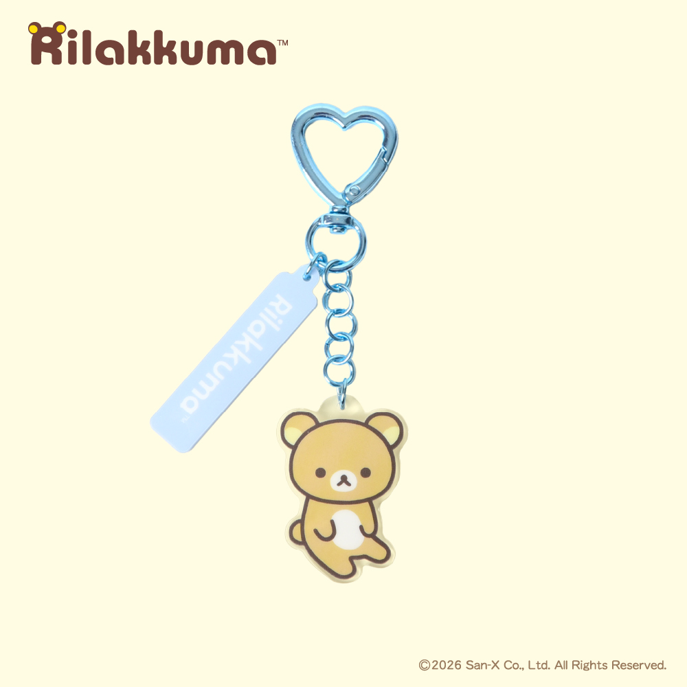 리락쿠마 하트 키링