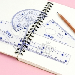 Pokemon Math Geometry Tools 4 Pieces- Set, Random