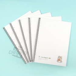 E-rinubgae Spring Notebook, Set of 5, Random